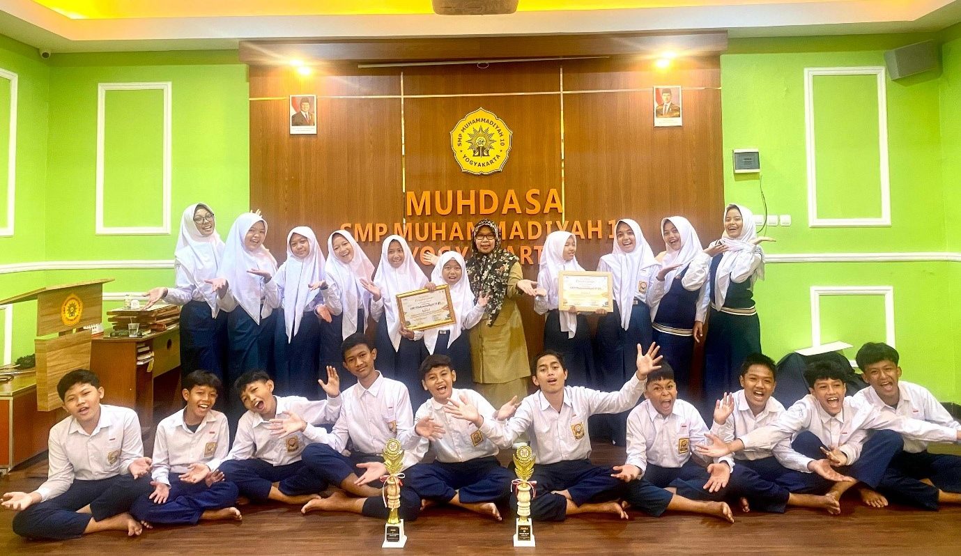 TAHNIAH! SMP Muhammadiyah 10 Yogyakarta Raih Prestasi di Ajang FORTASI PD IPM Kota Yogyakarta 2025
