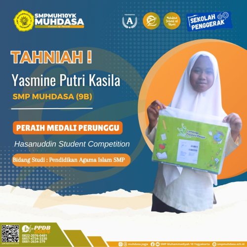Yasmine Putri Kasila Meraih Medali Perunggu Hasanuddin Student Competition