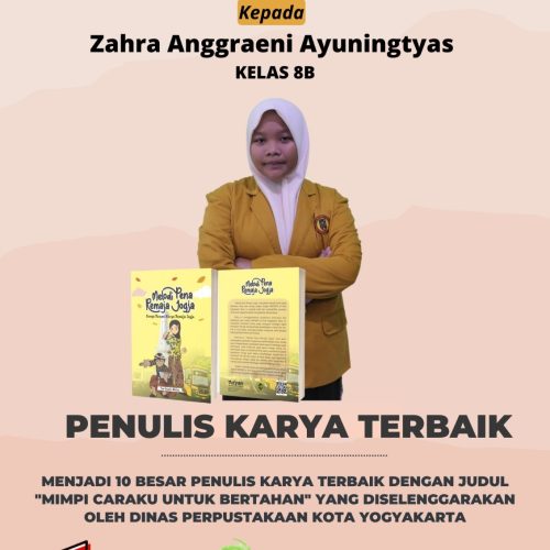 Zahra Anggraeni Ayuningtyas 10 Besar Penulis Karya Terbaik