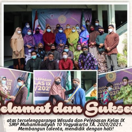 Pengumuman Kelulusan SMP Muhammadiyah 10 Yogyakarta Tahun Ajaran 2020 – 2021
