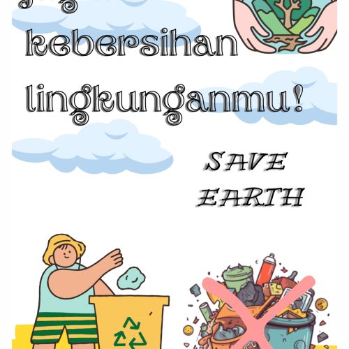 Jagalah Kebersihan Lingkunganmu (Poster) #KaryaIPM