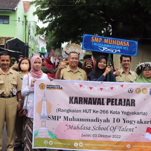 Karnaval Siswa Muhdasa Perkuat Yogyakarta Sebagai Kota Budaya